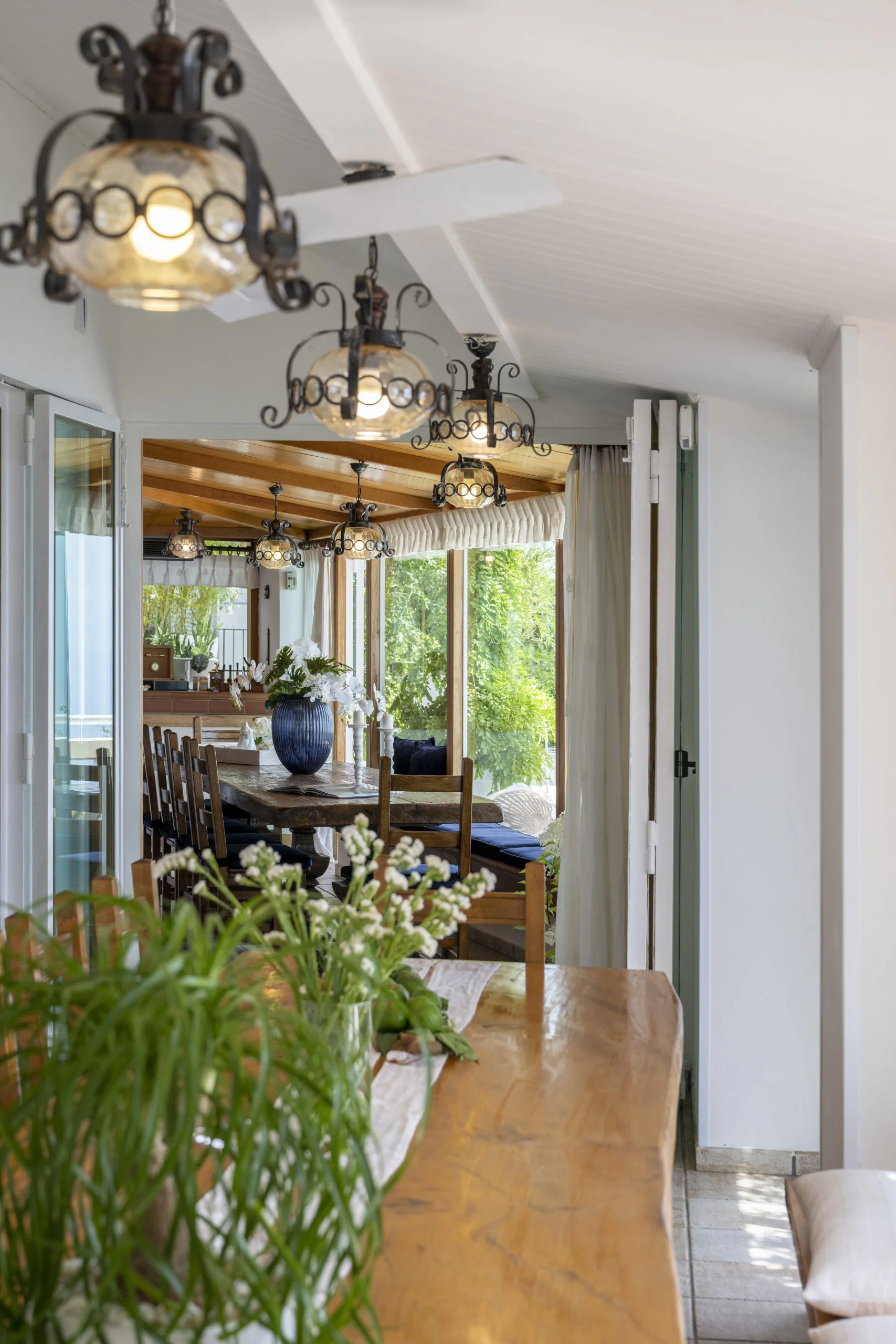 Elegant interior of luxury holiday in Positano on the Amalfi Coast